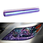 Headlight Taillight Fog Light Tint Film Wrap for Universal Cars
