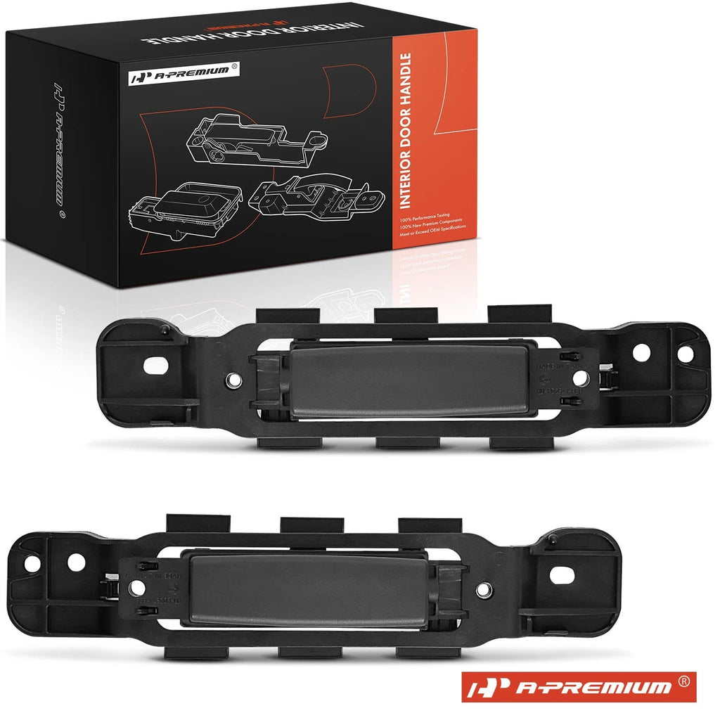 2X Rear Sliding Door Handle for Ford Transit (2014–2018) - Black Interior