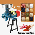 Electric Grinder for Wet and Dry Grain Milling