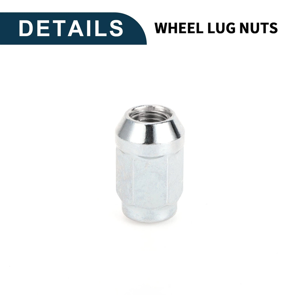 20 Pcs M12x1.5mm Wheel Lug Nuts 34mm for Hyundai Chrysler Toyota Kia