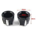 Front Axle Nut Cap Covers for Harley Softail Touring Street Glide