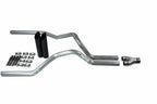 2.5" Dual Exhaust Kit Y Pipe for Ford F150 (2021–2025) Black Tips
