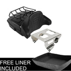 Chopped Trunk Pad Solo Mount Rack for Harley Touring (2014–2025)