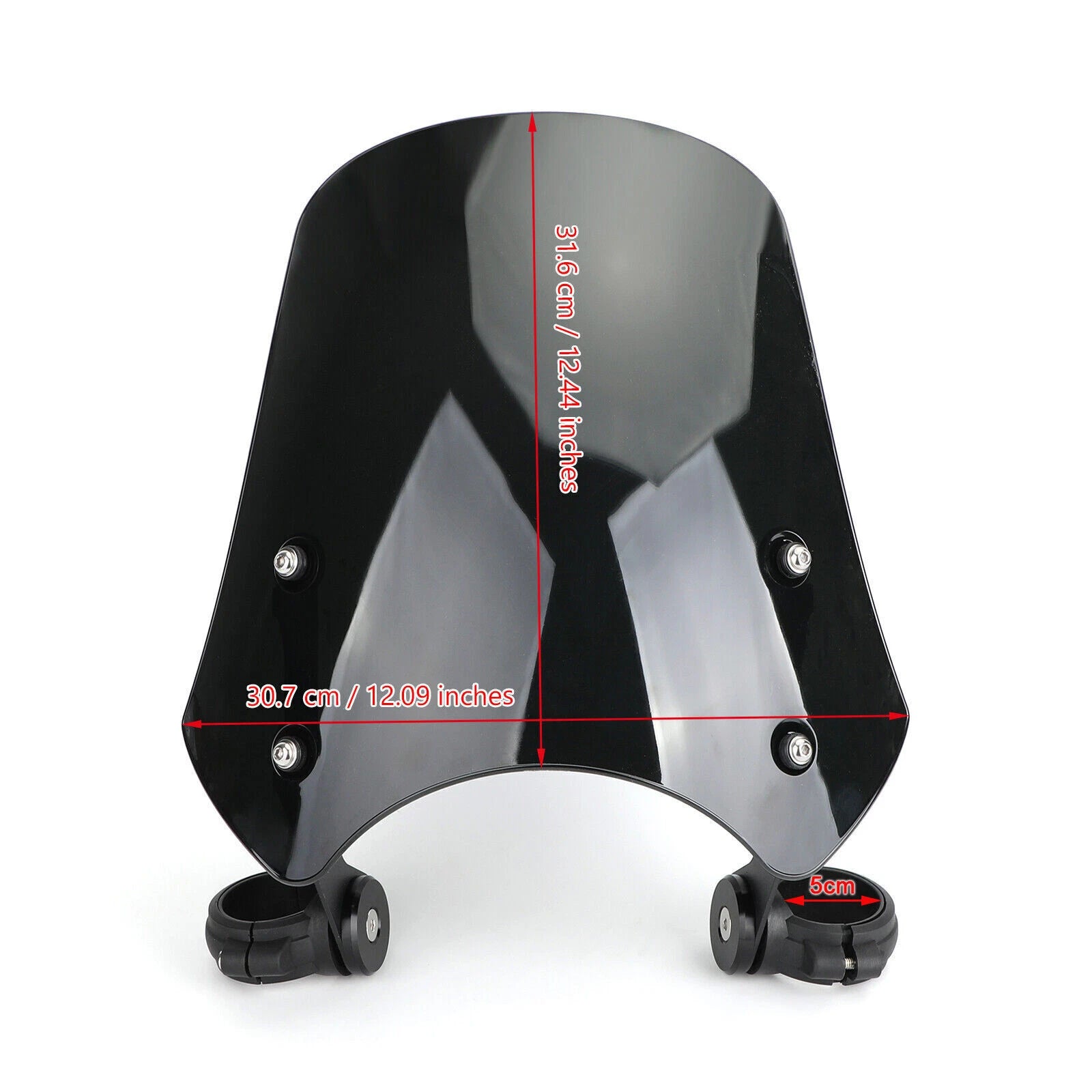 ABS Motorcycle Windscreen for Harley Dyna Softail (T9)