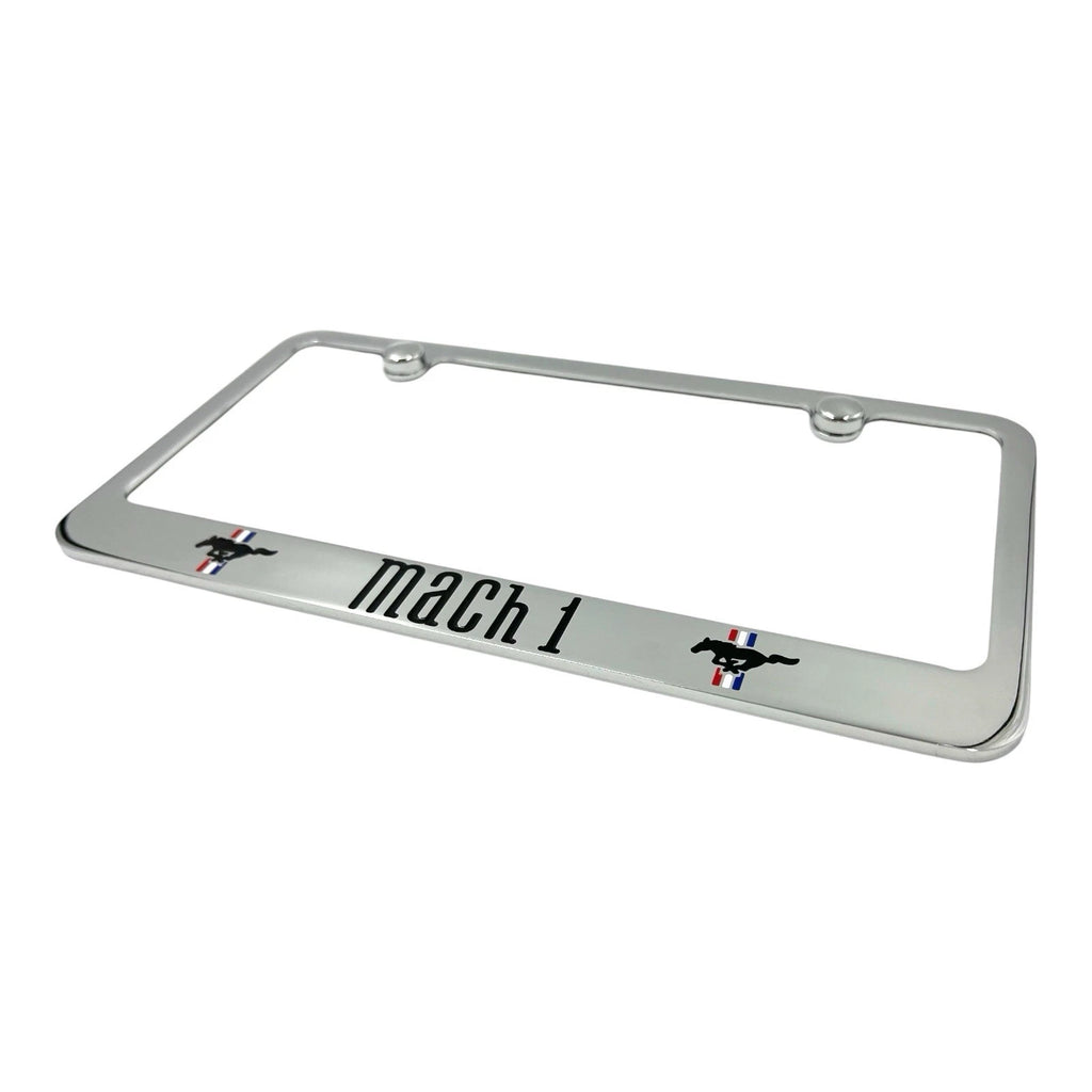 Chrome License Plate Frame for Ford Mustang Mach 1 (2021–2024)