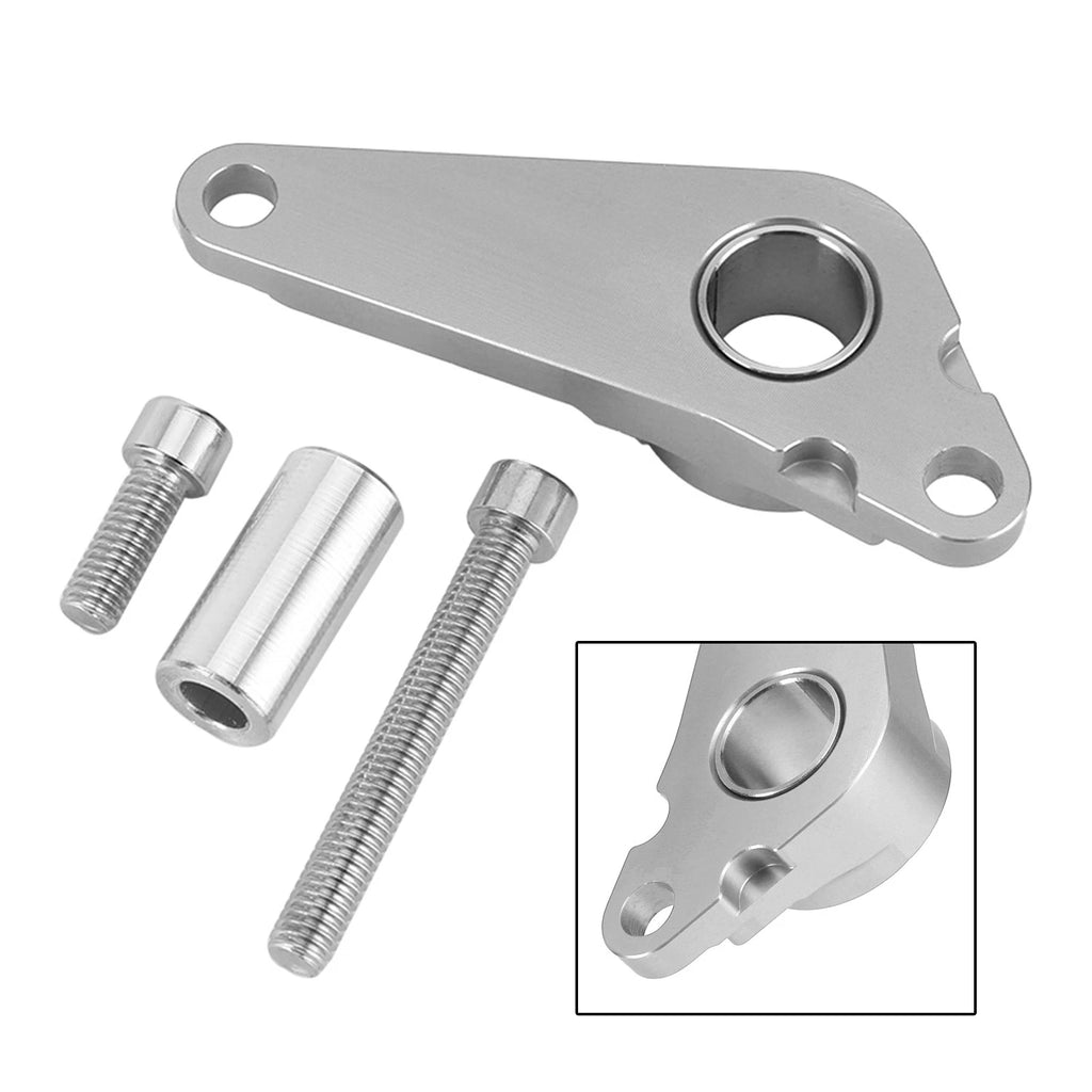 Shift Gear Lever Stabilizer for Honda CBR600RR (2020–2022) - Aluminum Silver