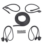 Set of 5 Weatherstrip Seals for Chevrolet Camaro Pontiac Firebird (1970–1981)
