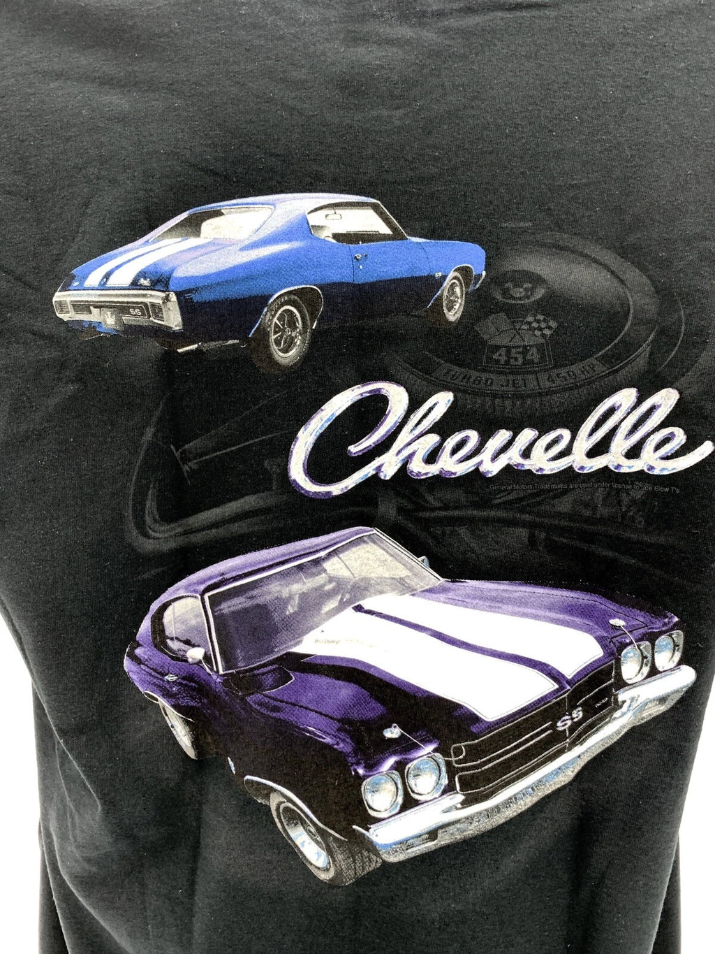 Chevy Chevelle SS T Shirt Black OEM Style for Chevrolet Chevelle (1970–1971)