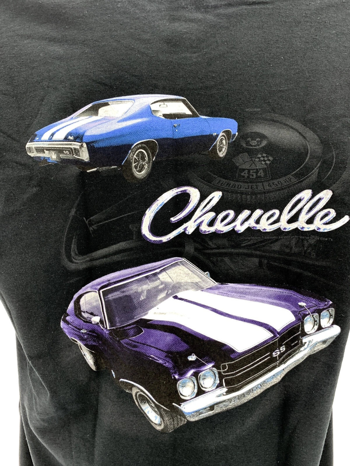 Chevy Chevelle SS T Shirt Black OEM Style for Chevrolet Chevelle (1970–1971)