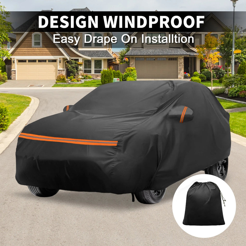 Waterproof Car Cover for Hyundai Tucson (2009–2021) with Zipper
