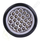 12pcs 24V 4" LED Side Marker Trailer Clearance Tail Lamps Round for