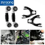 Black Front Upper Control Arms + Rear Camber Kit for Honda Civic EK (1996–2000)