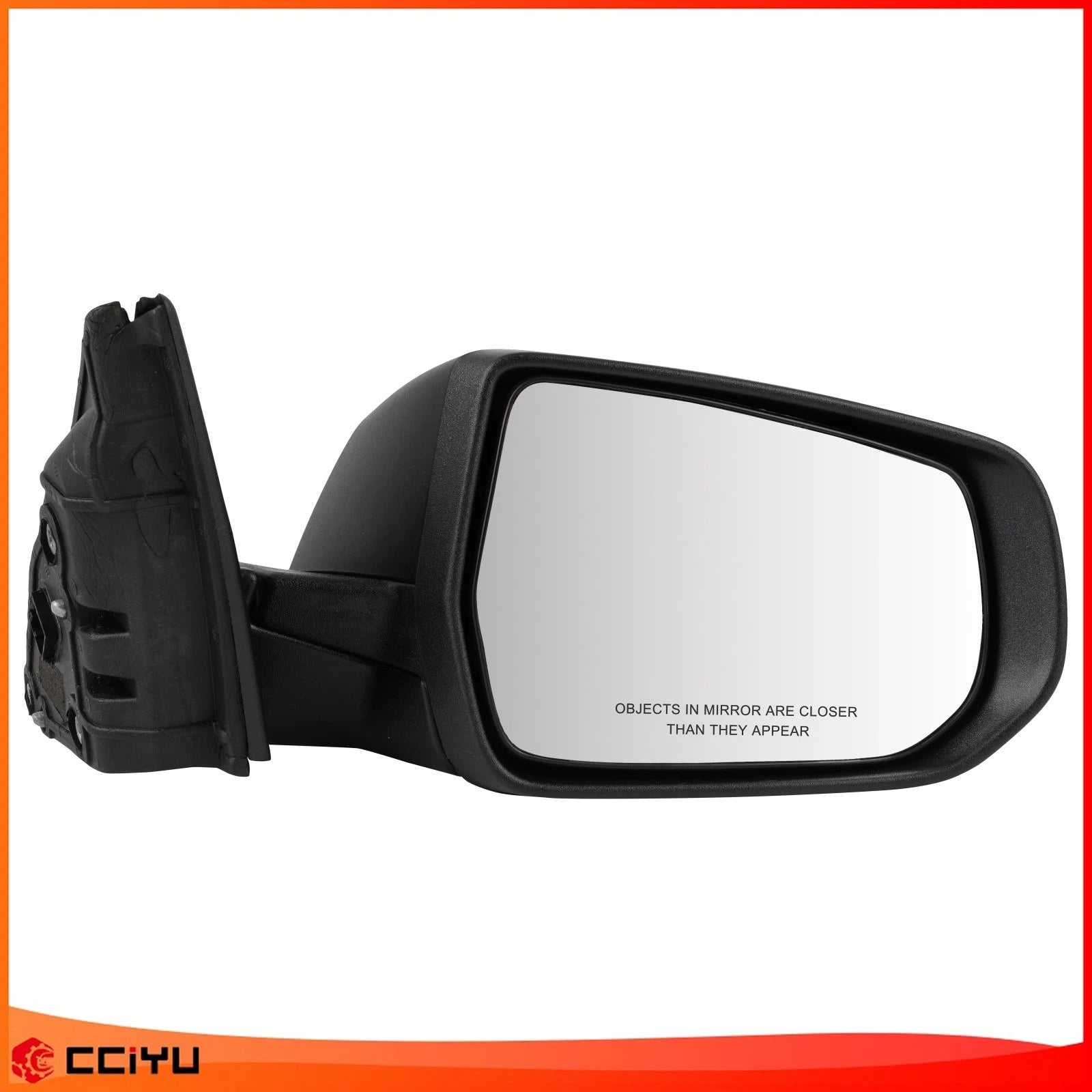 Passenger Side Mirror for Chevy Malibu L LS (2016–2021) - Textured Black
