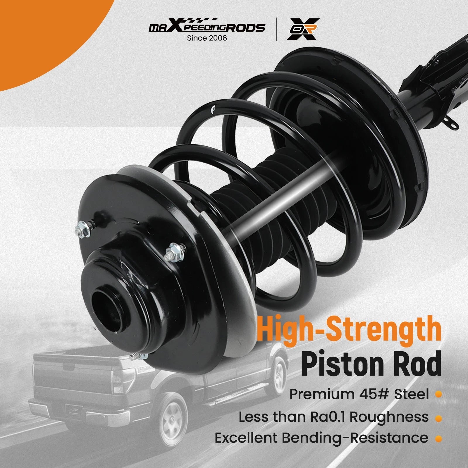 Quick Complete Struts Shock Coil Spring for Dodge Caravan (2001–2007)