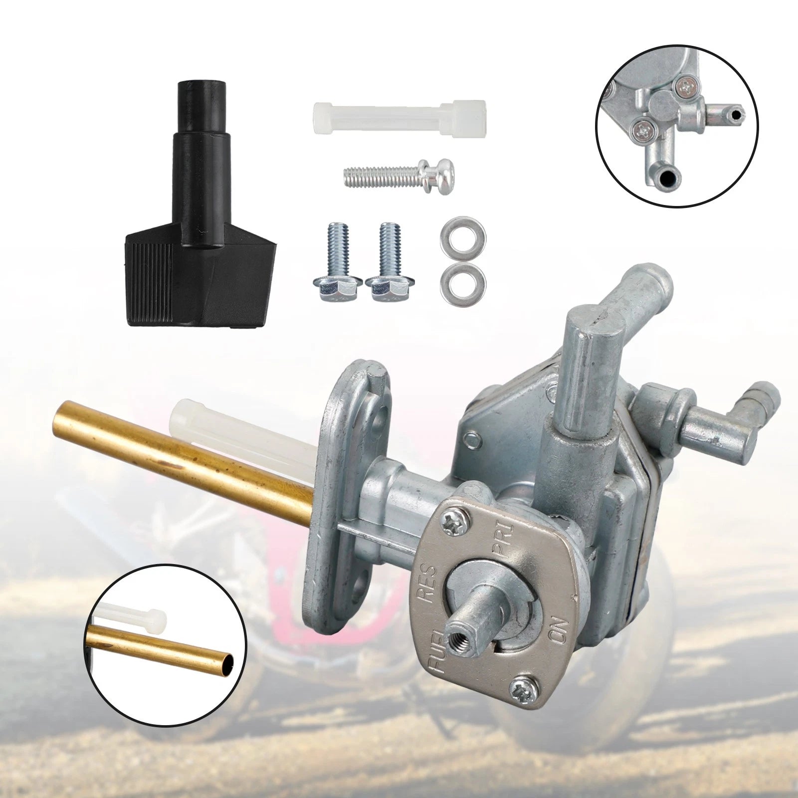 Gas Tank Fuel Cock Valve Petcock for Suzuki GSF600 GSF1200 (1995–2000) 44300-26E00