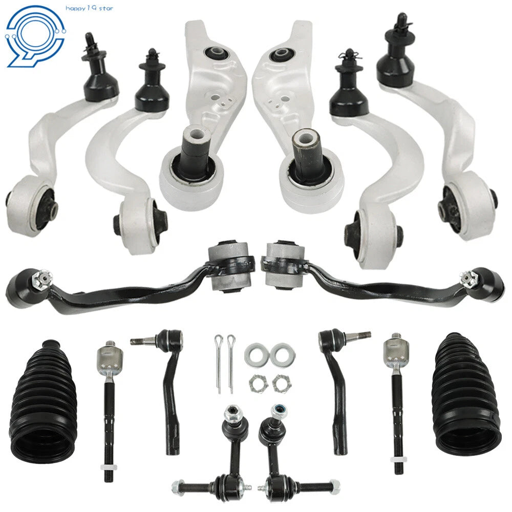 16pc Control Arm Ball Joint Tie Rod Set for Lexus LS460 (2007–2017)