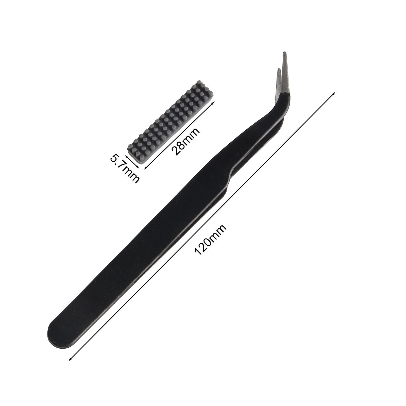 10 PC Silicone Brush Kit and Tweezer Set for Automotive Maintenance