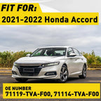Pair Headlight Grille Lower Molding Trim for Honda Accord (2021-2022)