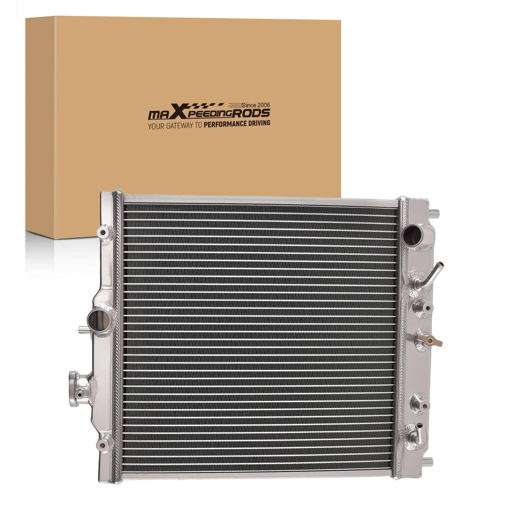 3 Row Aluminum Radiator for Honda Civic (1992–2000) Downflow