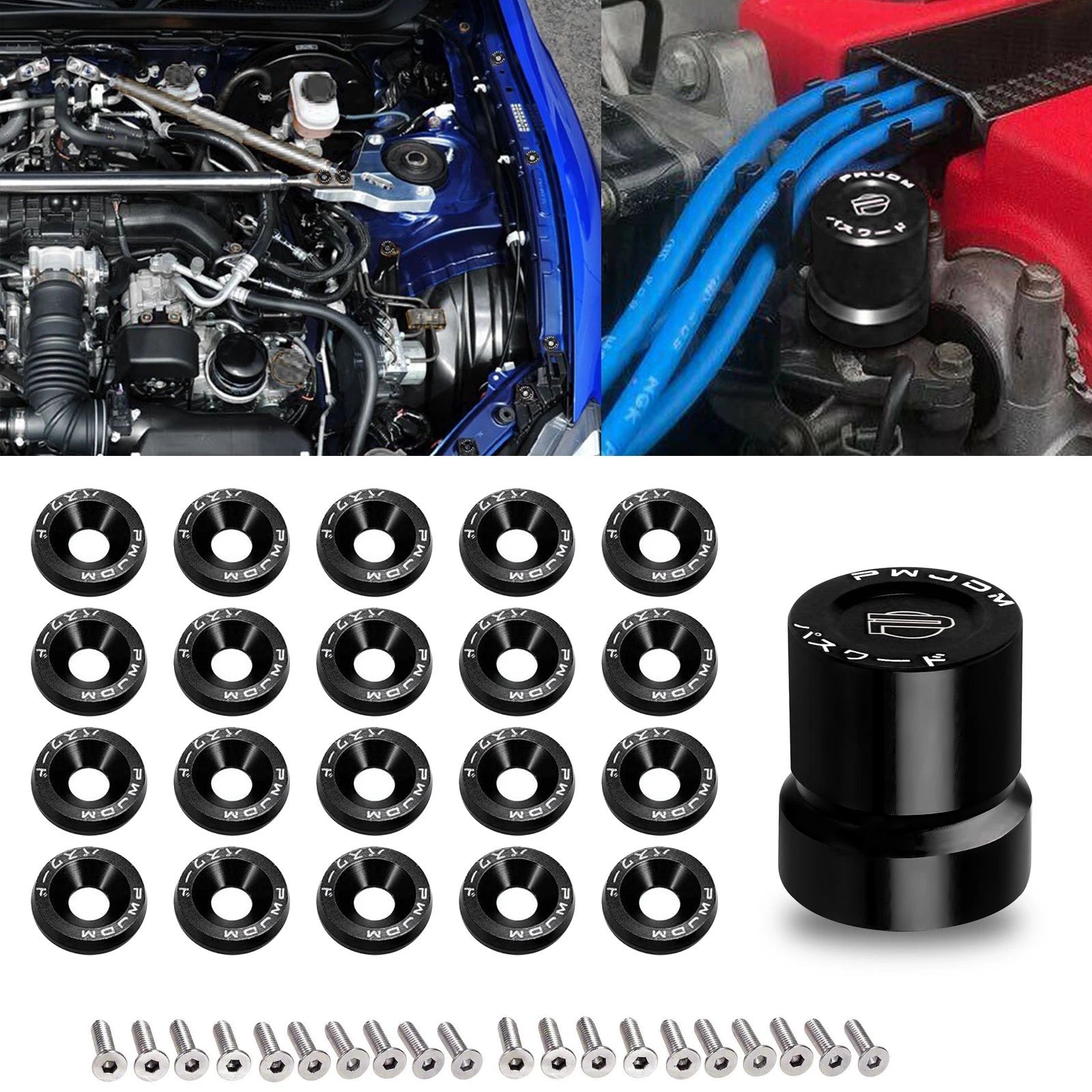 VTEC Solenoid Valve Cover Washer Kit for Honda (1997–2001)