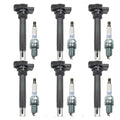 Set of 6 Ignition Coils & NGK Laser Platinum Spark Plugs for Audi A5 Quattro Q5 V6 (2008–2017)
