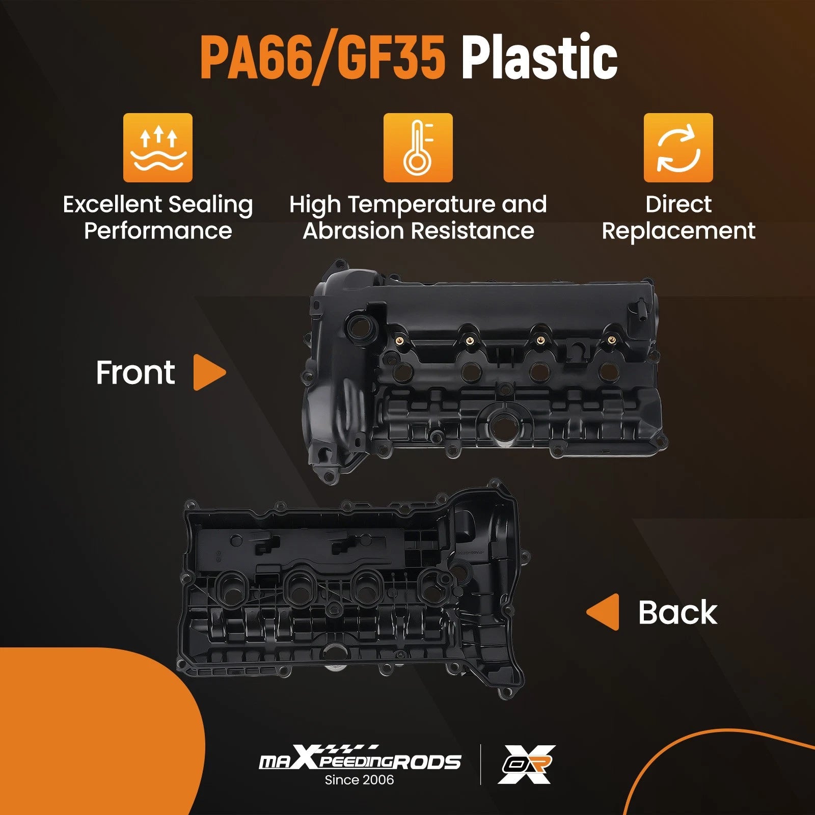 Engine Valve Cover Set for Mazda 3 2.5L (2014–2018)