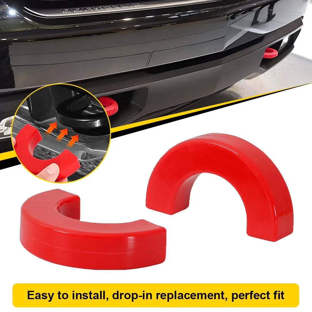 Front Bumper Tow Hook Trailer Cover Trim for Chevy Silverado 1500 (2007–2024)