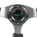 6 Holes Black Center Cap Horn Button for Universal Steering Wheel