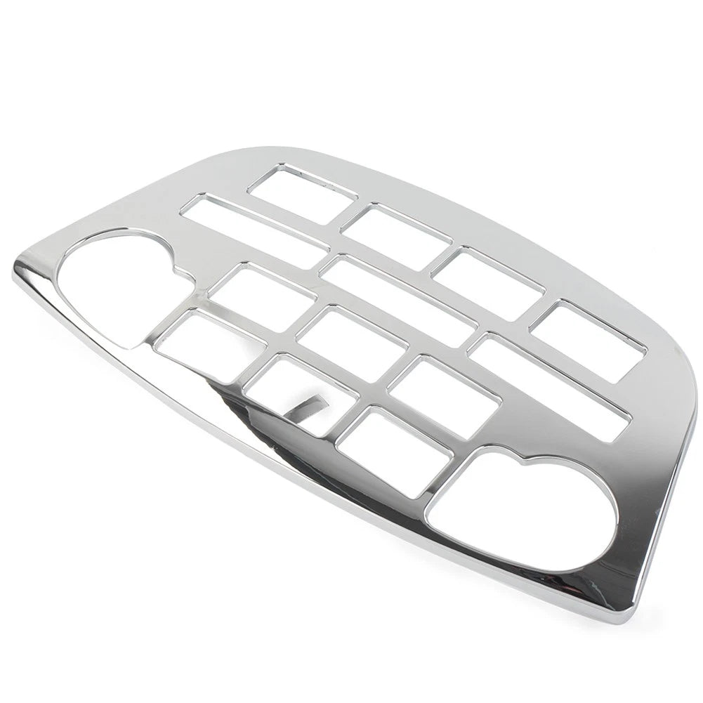 Chrome Front Radio Accent Panel Trim for Honda Goldwing GL1800 (2001–2011)