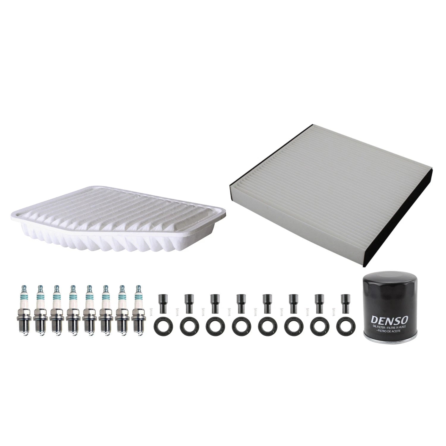 Denso Tune Up Kit 8 Spark Plugs & Boots for GS430 SC430 (2001–2006)
