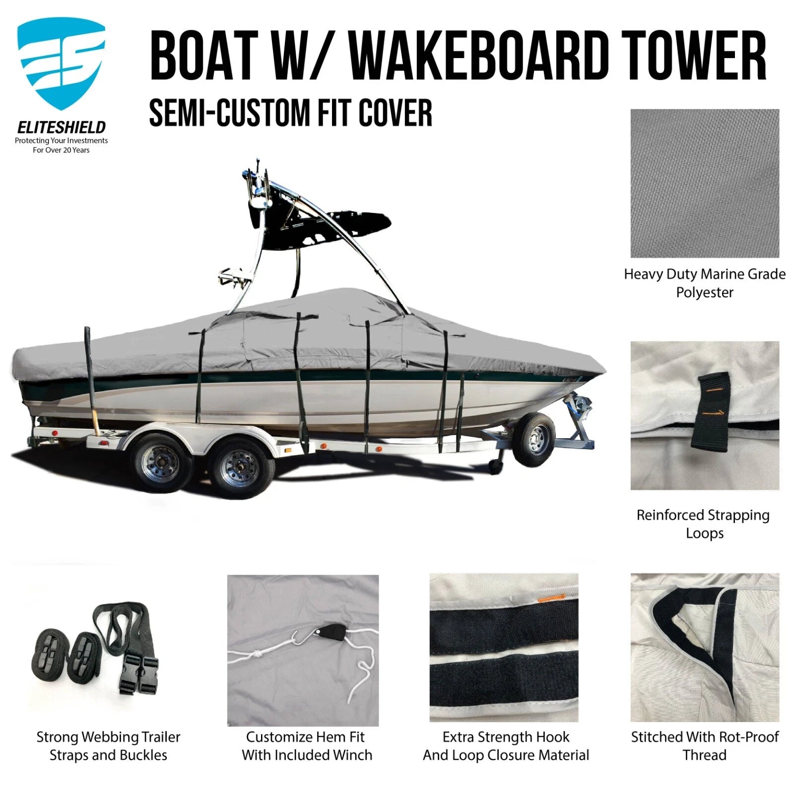 Boat Cover for Yamaha AR210 (2006–2015)
