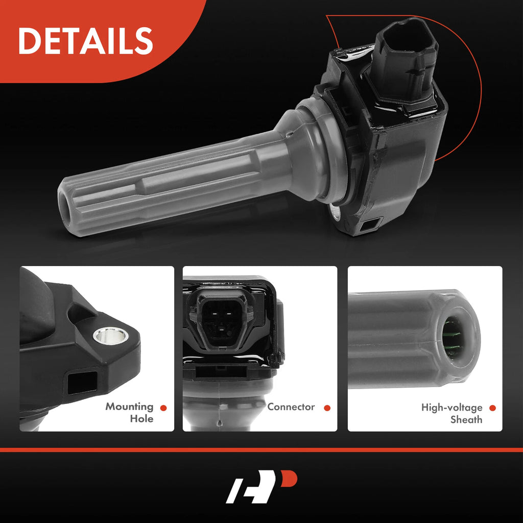 Set of 4 Ignition Coils for Subaru Outback, Forester, Impreza (2019–2024)