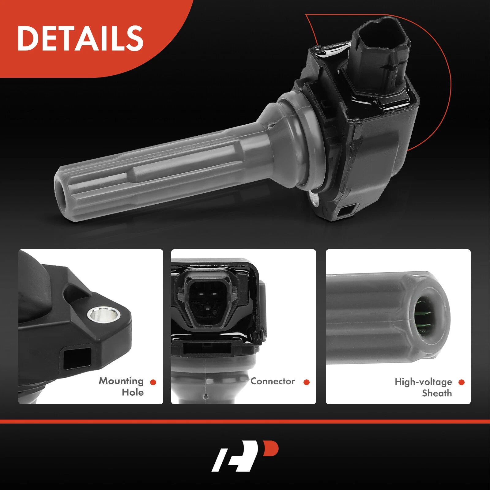 Set of 4 Ignition Coils for Subaru Outback, Forester, Impreza (2019–2024)