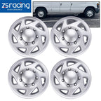 Set of 4 Chrome 16" Wheel Covers for E350 E450 Econoline Van