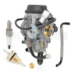 Carburetor with Fuel Filter & Spark Plug for Suzuki DR-Z400SM (2005–2018)