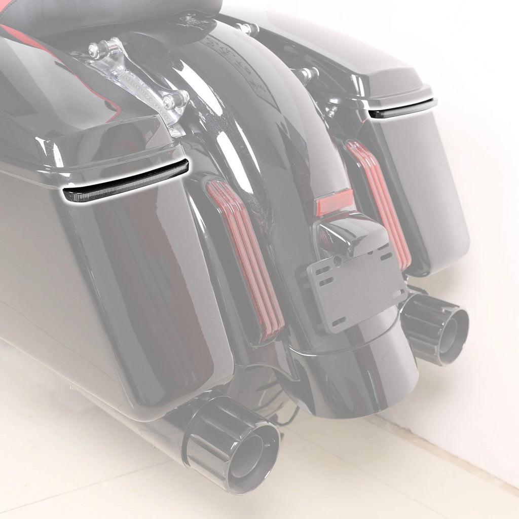 LED Saddlebags Run Brake Turn Signal for Harley Electra Glide (2014–2024)