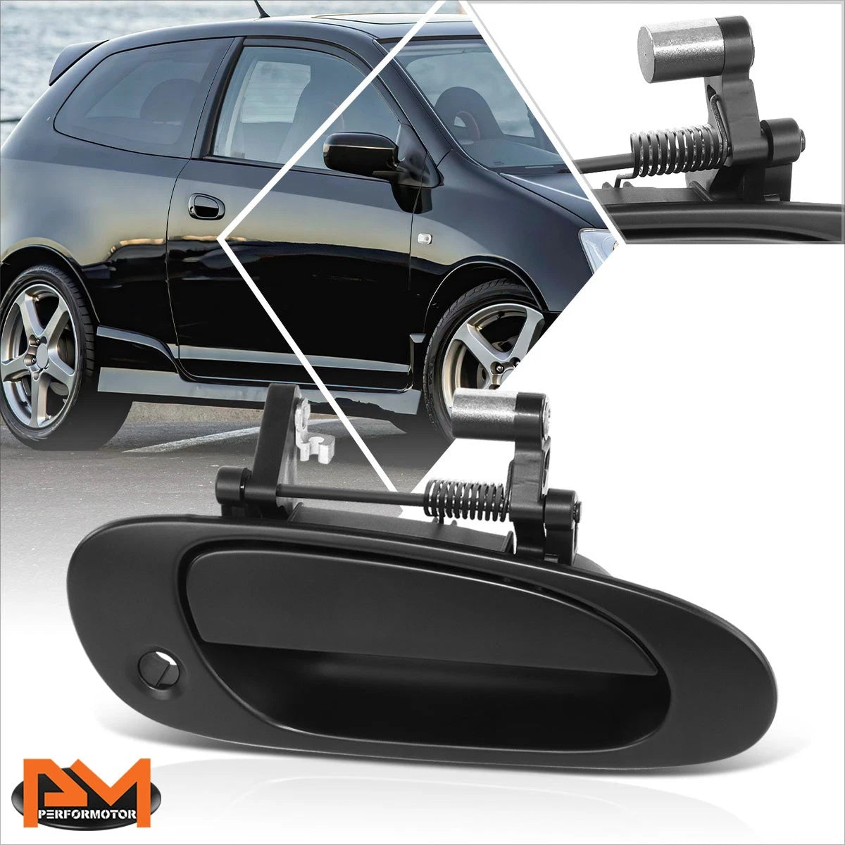 Front Right Side Exterior Outer Door Handle for Honda Civic (2001–2005)