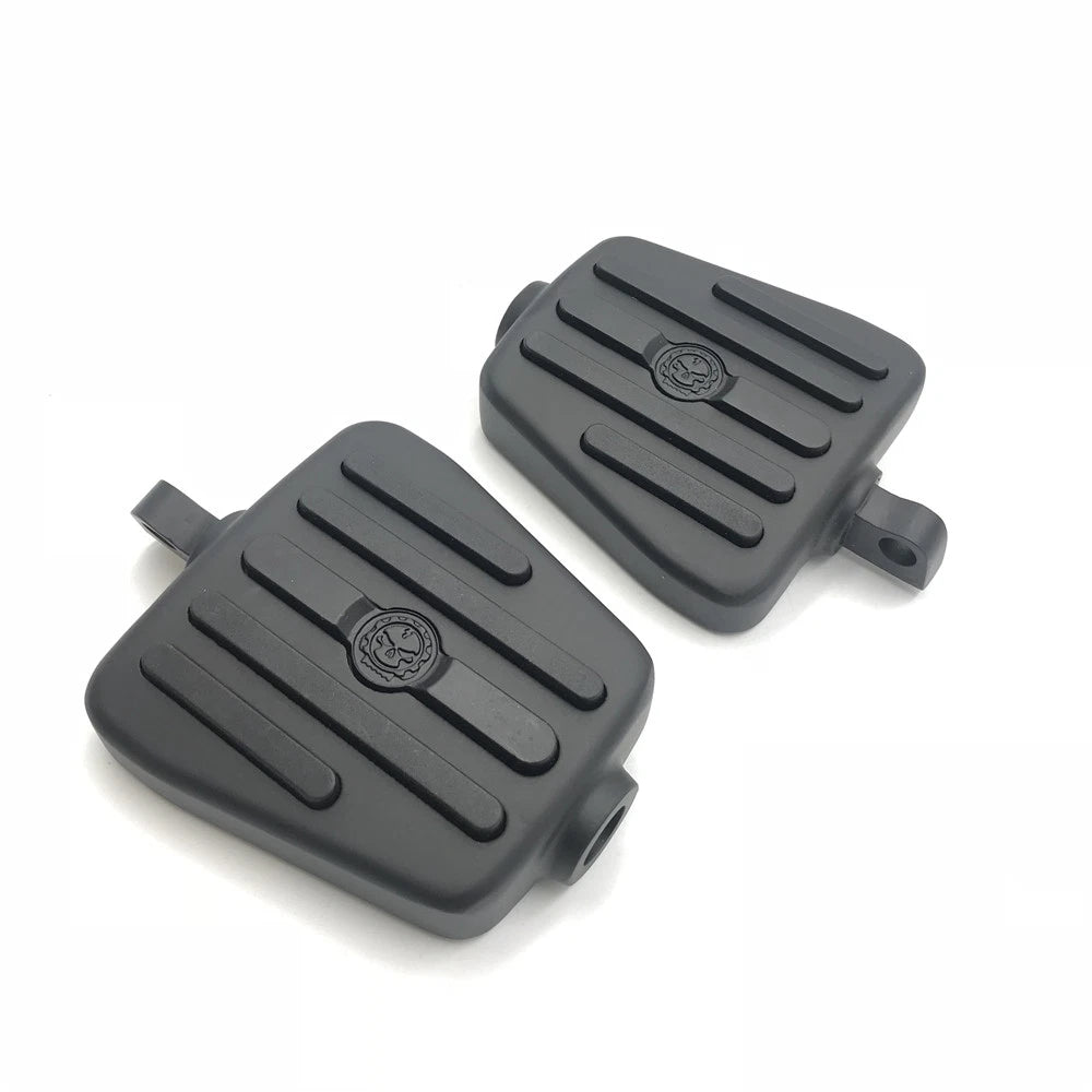Gear Skull Foot Pegs for Harley Touring Sportster Dyna Softail (1984–2018)