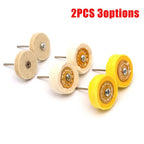 2X Polishing Cotton Buffing Wheel for T Style Handle Mirror