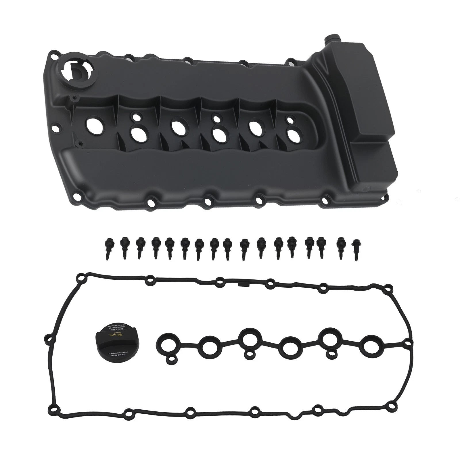 Engine Valve Cover w/ Gasket for Audi Q7 VW CC Passat 3.6L (2006–2016)