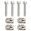 Set of 4 Exhaust Manifold Bolts U Nuts Kit 03442 for Dodge Ram 1500