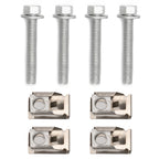 Set of 4 Exhaust Manifold Bolts U Nuts Kit 03442 for Dodge Ram 1500
