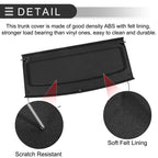 Parcel Shelf Boot Load Cover for Volkswagen Polo (2011–2018) Black