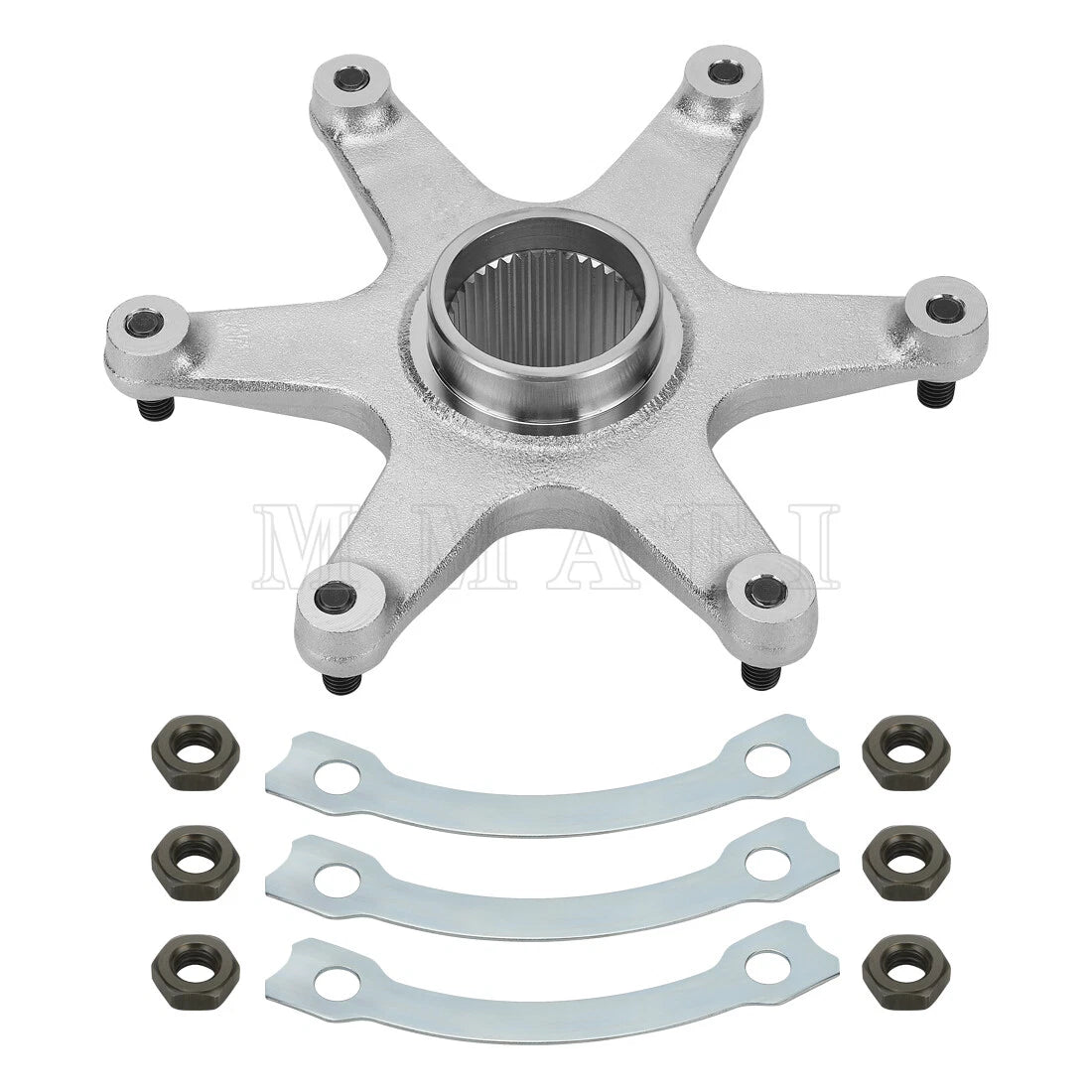 Rear Wheel Hub Assy Sprocket Bolt Washer for Yamaha Warrior 350 (1989–2004)
