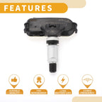 TPMS Tire Pressure Sensor for Kia Rio (2011–2017) No.529332Y450 433MHz