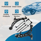 Front Struts Control Arm Sway Bars Tie Rods for Lexus ES300 (1997–2001)