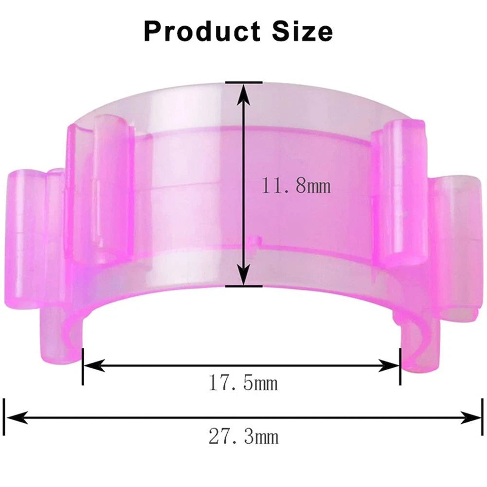 Set of 10 Bobbin Clamp Holder Clips for Sewing Machines