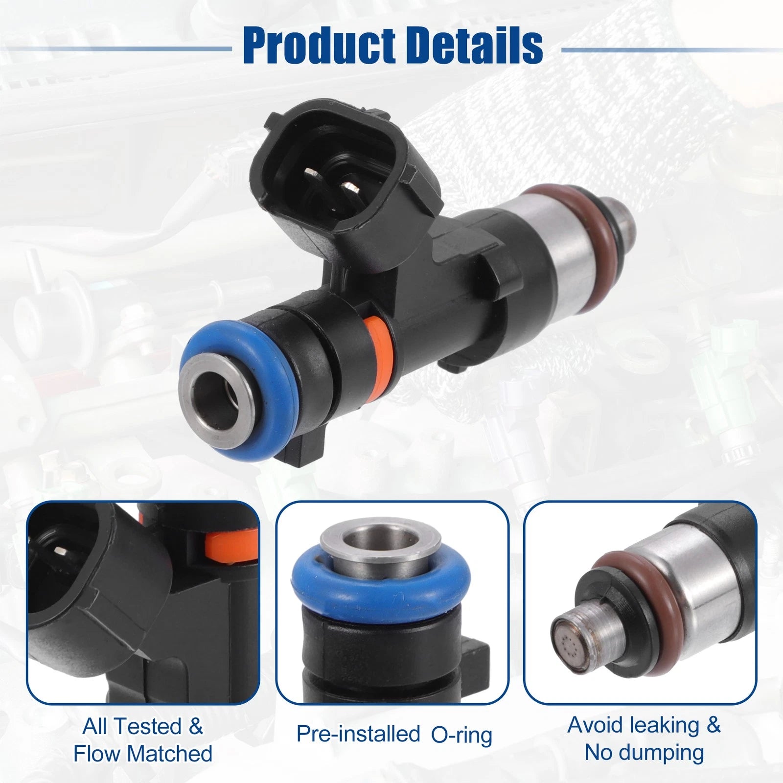 1pc Fuel Injector Nozzle 16600-JA00B for Nissan Altima 2.5L 3.5L (2009–2013)