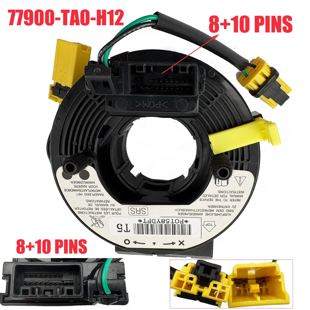 Clock Spring 77900-TA0-H12 for Honda Pilot Crosstour Insight CR-Z Accord Odyssey (2009–2015)