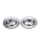 Set of 2 Brake Discs for BMW 330 E46 3 Series 330Ci